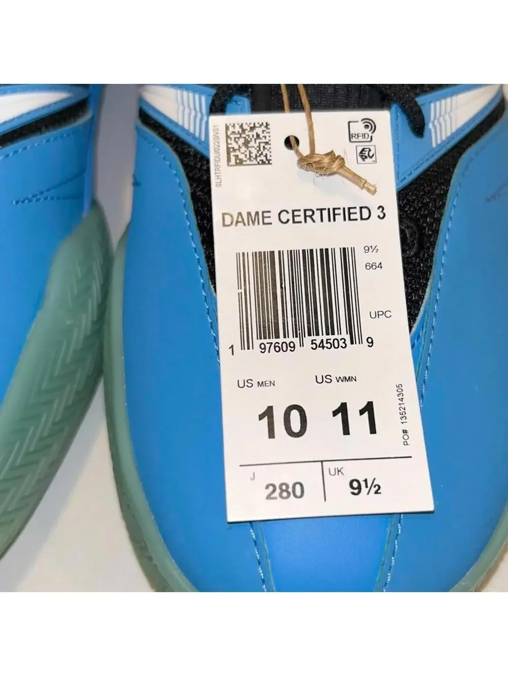 Adidas Dame Certified 3 Low Basketball 